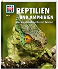 Reptilien und Amphibien. Gecko, Grasfrosch und Waran (Cover)